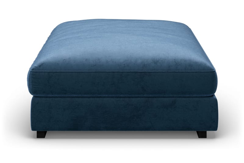 Dubai Modulserie Puf Velour - Blå - Møbler - Stole & lænestole - Taburet & skammel - Puf