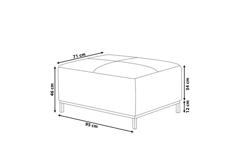 Dugard Fodskammel - Beige - Møbler - Stole & lænestole - Taburet & skammel - Puf