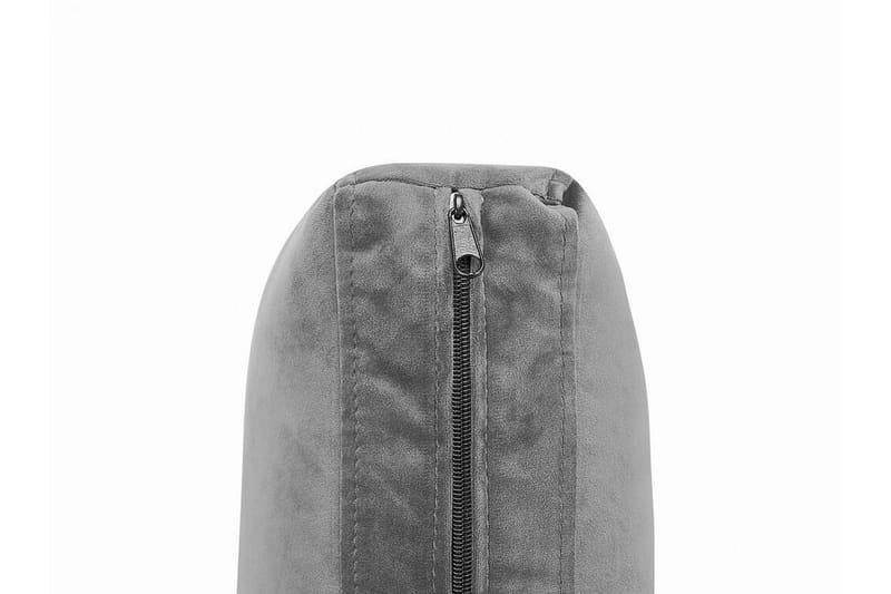 Evja Fodskammel - Velour/Grå - Møbler - Stole & lænestole - Taburet & skammel - Puf