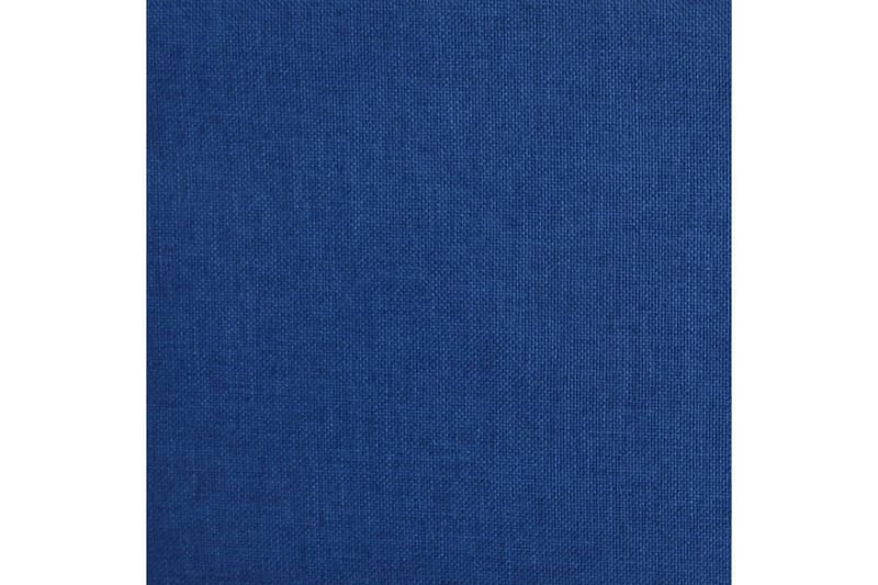 fodskammel 78x56x32 cm stof blå - Blå - Puf