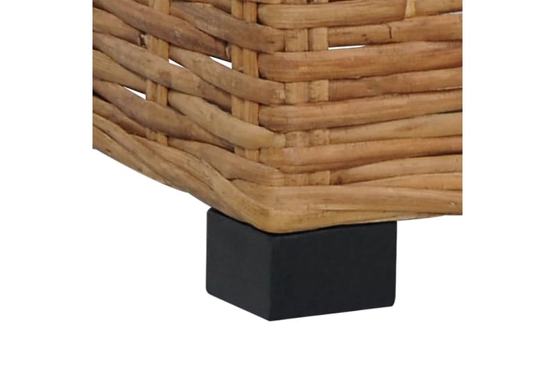 fodskammel med hynde naturlig rattan - Brun - Møbler - Stole & lænestole - Taburet & skammel - Puf