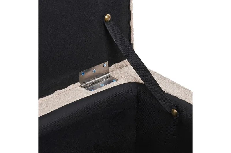 Fodskammel Michigan Beige - Beige - Møbler - Stole & lænestole - Taburet & skammel - Puf - Chesterfield puf