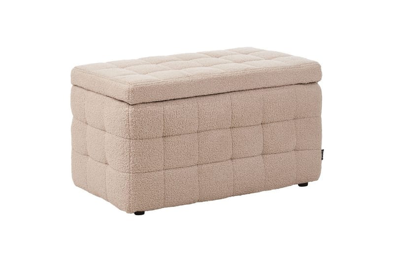 Fodskammel Michigan Beige - Beige - Møbler - Stole & lænestole - Taburet & skammel - Puf - Chesterfield puf