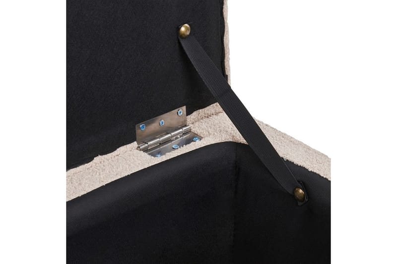 Fodskammel Michigan Beige - Beige - Møbler - Stole & lænestole - Taburet & skammel - Puf - Chesterfield puf