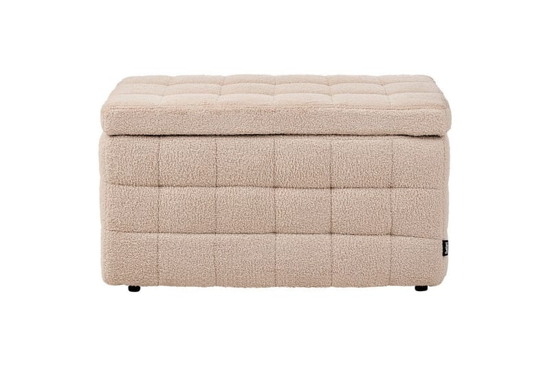 Fodskammel Michigan Beige - Beige - Møbler - Stole & lænestole - Taburet & skammel - Puf - Chesterfield puf