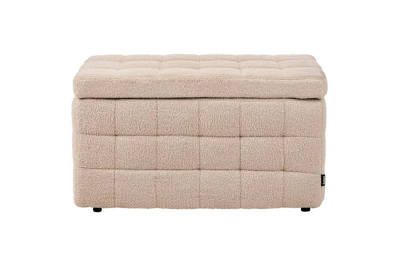 Fodskammel Michigan Beige - Beige - Møbler - Stole & lænestole - Taburet & skammel - Puf - Chesterfield puf