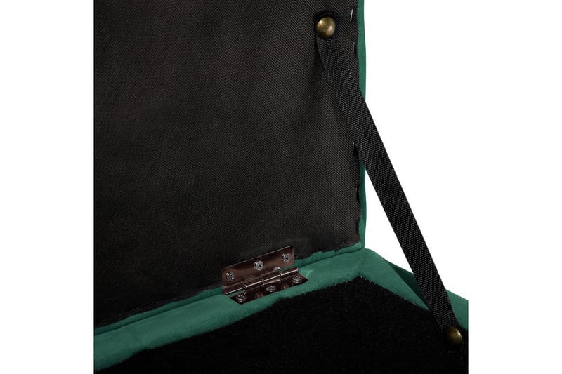 Fodskammel Michigan Grøn - Grøn - Møbler - Stole & lænestole - Taburet & skammel - Puf - Chesterfield puf