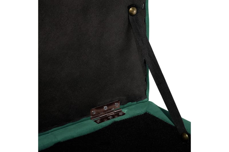 Fodskammel Michigan Grøn - Grøn - Møbler - Stole & lænestole - Taburet & skammel - Puf - Chesterfield puf