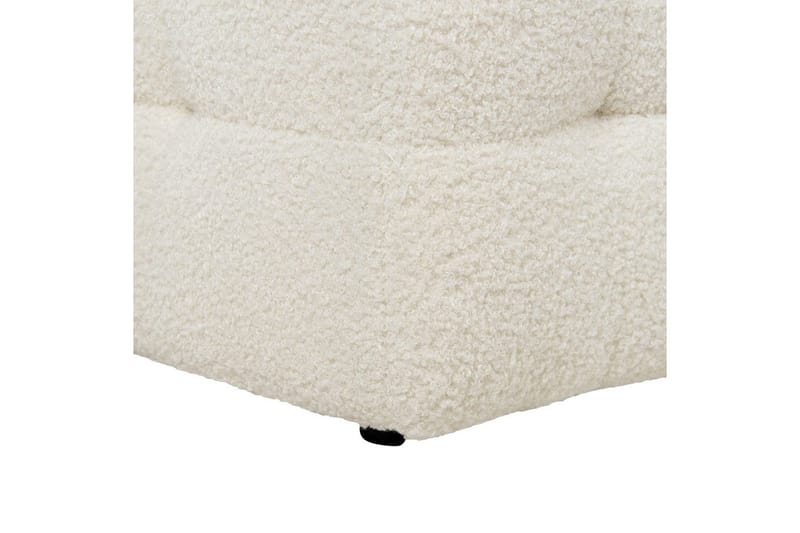 Fodskammel Michigan Hvid - Hvid - Møbler - Stole & lænestole - Taburet & skammel - Puf - Chesterfield puf