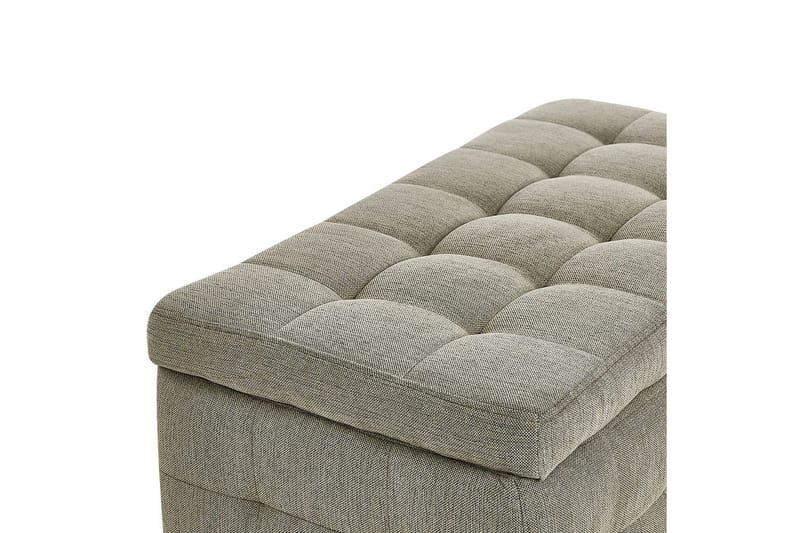 Fodskammel Michigan Olivgrøn - Olivgrøn - Møbler - Stole & lænestole - Taburet & skammel - Puf - Chesterfield puf