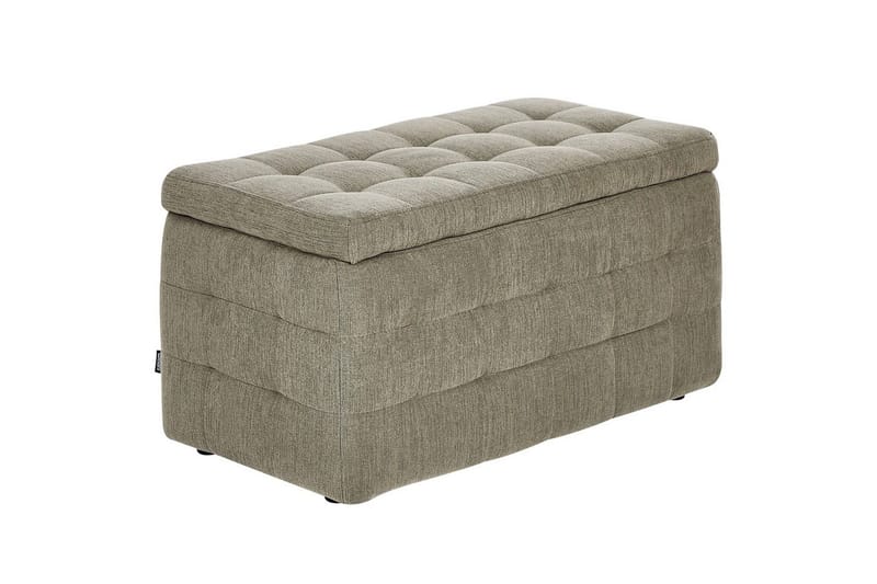 Fodskammel Michigan Olivgrøn - Olivgrøn - Møbler - Stole & lænestole - Taburet & skammel - Puf - Chesterfield puf