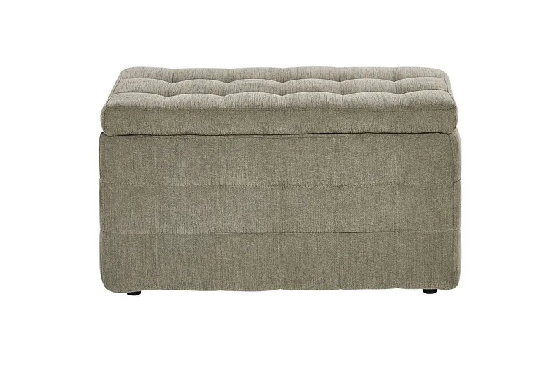 Fodskammel Michigan Olivgrøn - Olivgrøn - Møbler - Stole & lænestole - Taburet & skammel - Puf - Chesterfield puf