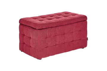 Fodskammel Michigan Rød