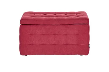 Fodskammel Michigan Rød - Rød - Møbler - Stole & lænestole - Taburet & skammel - Puf - Chesterfield puf