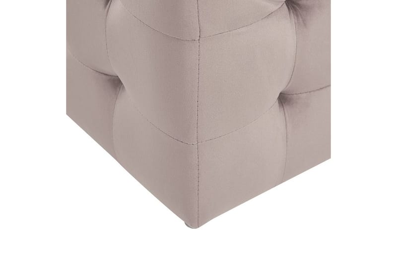 Fodskammel Michigan Rosa - Rosa - Møbler - Stole & lænestole - Taburet & skammel - Puf - Chesterfield puf