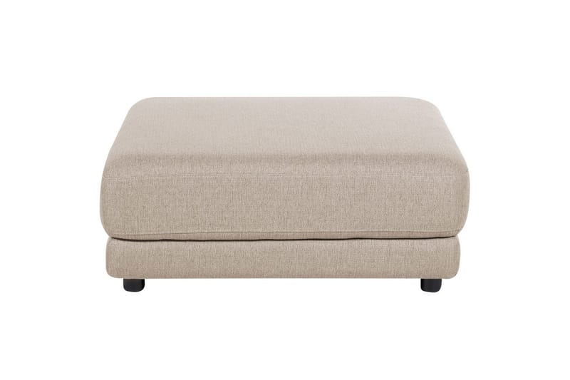 Fodskammel Sigtuna Beige/sort - Beige/sort - Møbler - Stole & lænestole - Taburet & skammel - Puf - Chesterfield puf