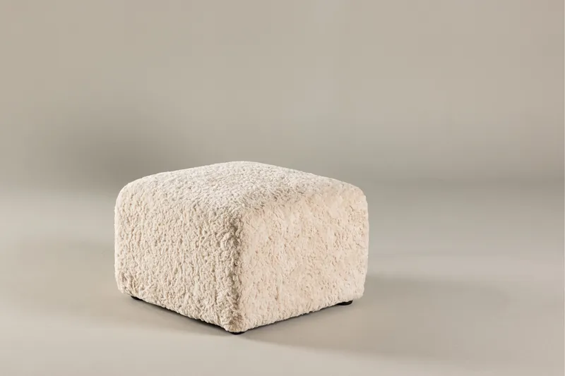 Frankie Fodskammel - Beige - Møbler - Stole & lænestole - Taburet & skammel - Puf