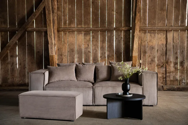 Gillholmen Fodskammel - Brun - Møbler - Stole & lænestole - Taburet & skammel - Puf