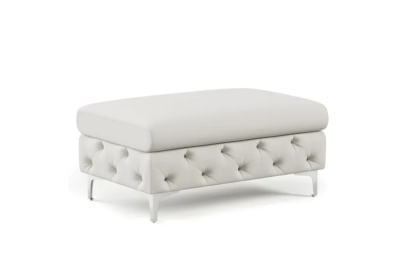 Glennie Fodskammel 67 cm Rektangulær, Beige