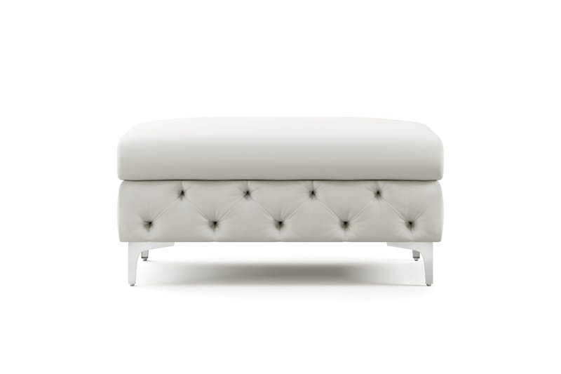 Glennie Fodskammel 67 cm Rektangulær - Beige - Møbler - Stole & lænestole - Taburet & skammel - Puf