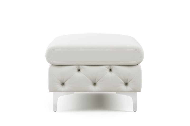 Glennie Fodskammel 67 cm Rektangulær - Beige - Møbler - Stole & lænestole - Taburet & skammel - Puf