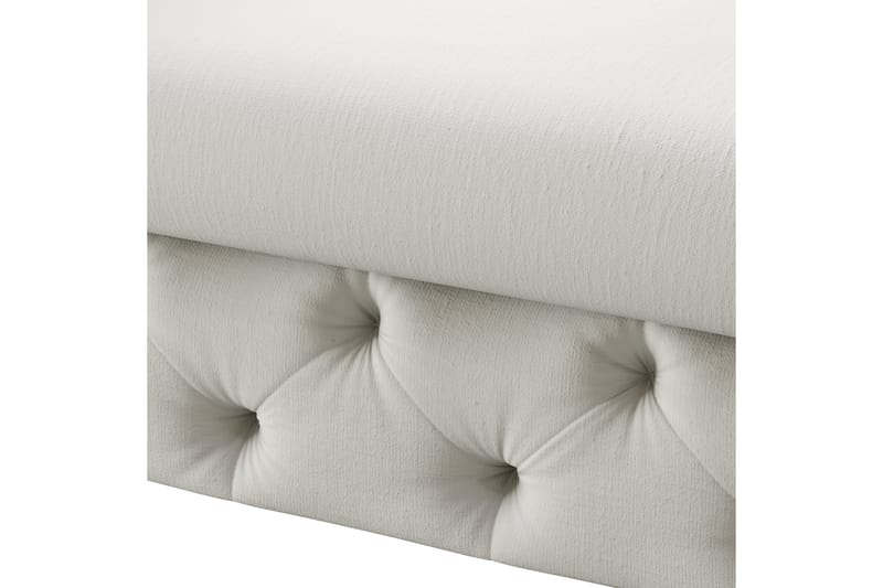 Glennie Fodskammel 67 cm Rektangulær - Beige - Møbler - Stole & lænestole - Taburet & skammel - Puf