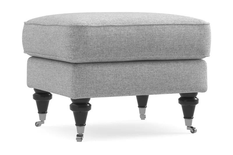 Howard Classic Fodskammel - Grå - Møbler - Stole & lænestole - Taburet & skammel - Puf