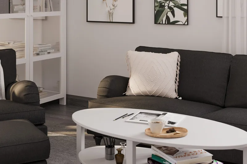 Howard Classic Fodskammel - Mørkegrå - Møbler - Stole & lænestole - Taburet & skammel - Puf