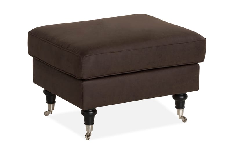 Howard Classic Puf Kunstlæder, Vintage Brun
