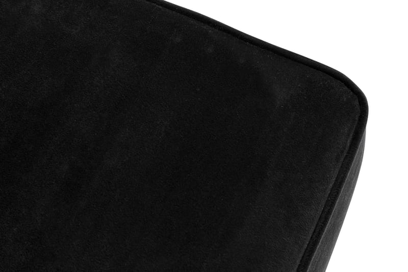 Howard Classic Puf Velour - Sort - Møbler - Stole & lænestole - Taburet & skammel - Puf