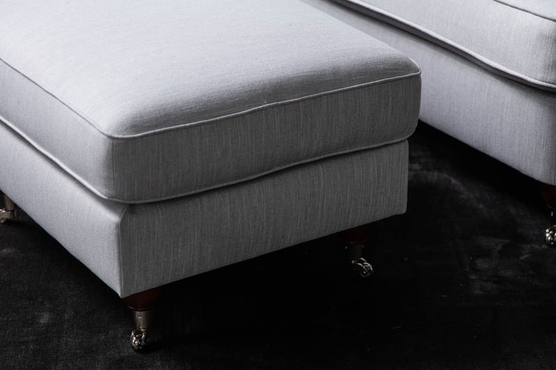 Howard Riviera Fodskammel - Linnegrå - Møbler - Stole & lænestole - Taburet & skammel - Puf