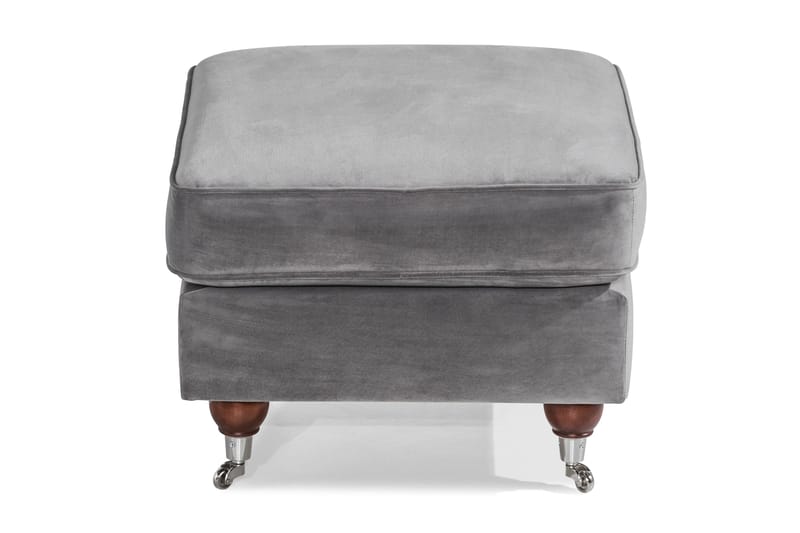 Howard Riviera Fodskammel - Sølvgrå - Møbler - Stole & lænestole - Taburet & skammel - Puf