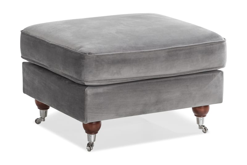 Howard Riviera Fodskammel - Sølvgrå - Møbler - Stole & lænestole - Taburet & skammel - Puf