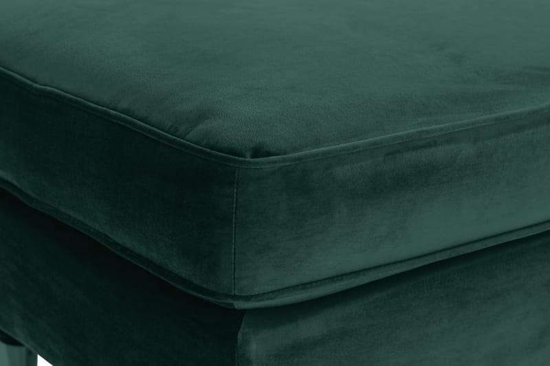 Howard Riviera Fodskammel Velour - Mørkegrøn - Møbler - Stole & lænestole - Taburet & skammel - Puf