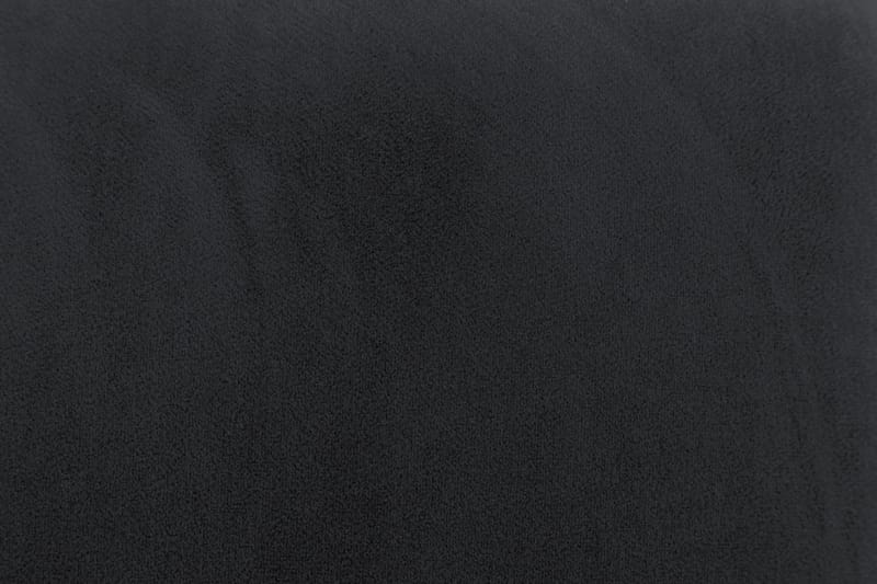 Howard Riviera Fodskammel Velour - Sort - Møbler - Stole & lænestole - Taburet & skammel - Puf