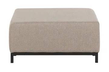 Hughen Fodskammel - Beige/Sort - Møbler - Stole & lænestole - Taburet & skammel - Puf