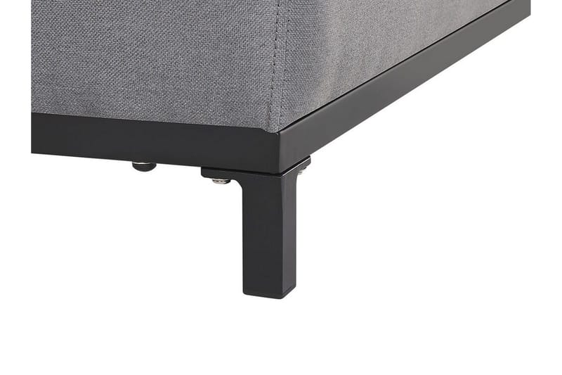 Hughen Fodskammel - Grå/Sort - Møbler - Stole & lænestole - Taburet & skammel - Puf