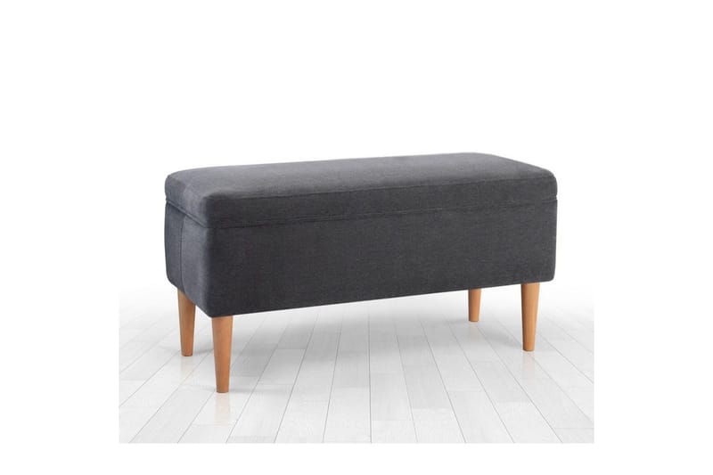 Puf Iralton Grå - Grå - Møbler - Stole & lænestole - Taburet & skammel - Ottoman