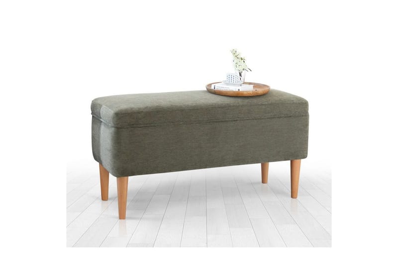 Puf Iralton Grøn - Grøn - Møbler - Stole & lænestole - Taburet & skammel - Ottoman