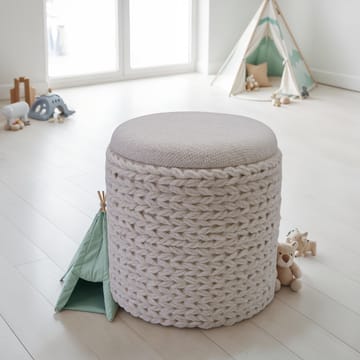 Ivoino Skammel 40 cm - cremefarvet - Møbler - Stole & lænestole - Taburet & skammel - Puf - Puf med opbevaring