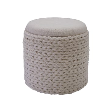 Ivoino Skammel 40 cm - cremefarvet - Møbler - Stole & lænestole - Taburet & skammel - Puf - Puf med opbevaring