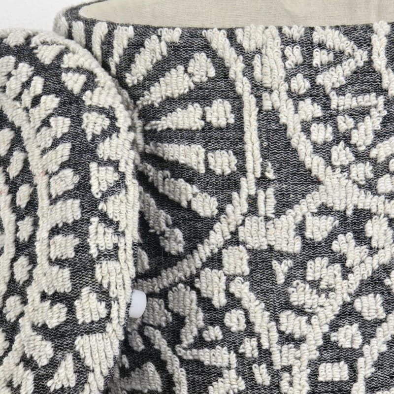 Ivoino Skammel 40 cm - Sort/Hvid - Møbler - Stole & lænestole - Taburet & skammel - Puf - Puf med opbevaring