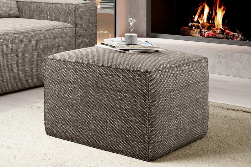 Kamli Puf - Beige - Møbler - Stole & lænestole - Taburet & skammel - Puf