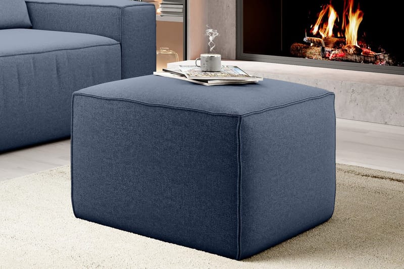 Kamli Puf - Blå - Møbler - Stole & lænestole - Taburet & skammel - Puf