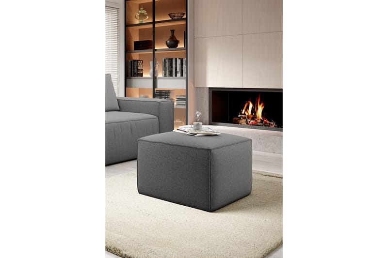 Kamli Puf - Grå - Møbler - Stole & lænestole - Taburet & skammel - Puf