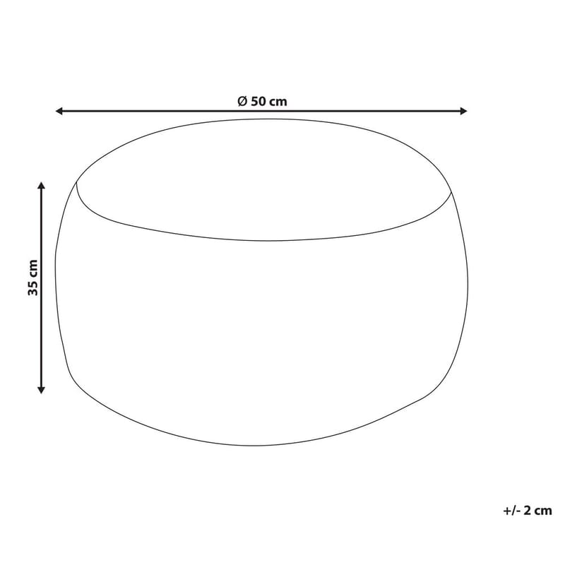 Puf Kandhkot - Brun - Møbler - Stole & lænestole - Taburet & skammel - Ottoman