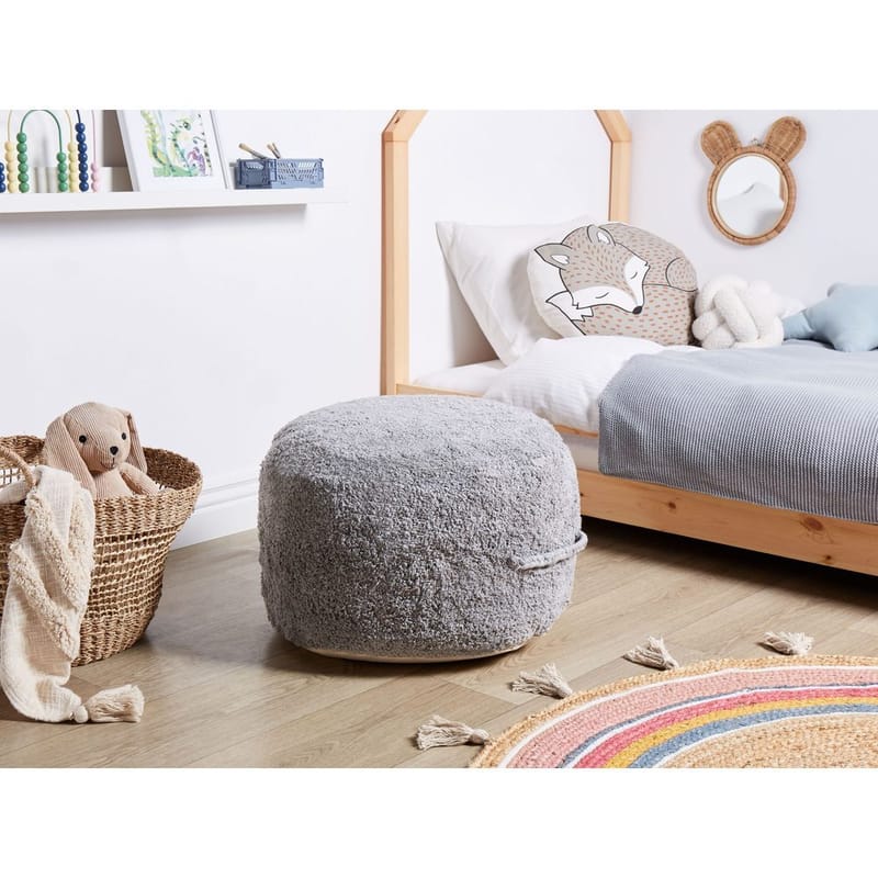 Puf Kandhkot - Grå - Møbler - Stole & lænestole - Taburet & skammel - Ottoman
