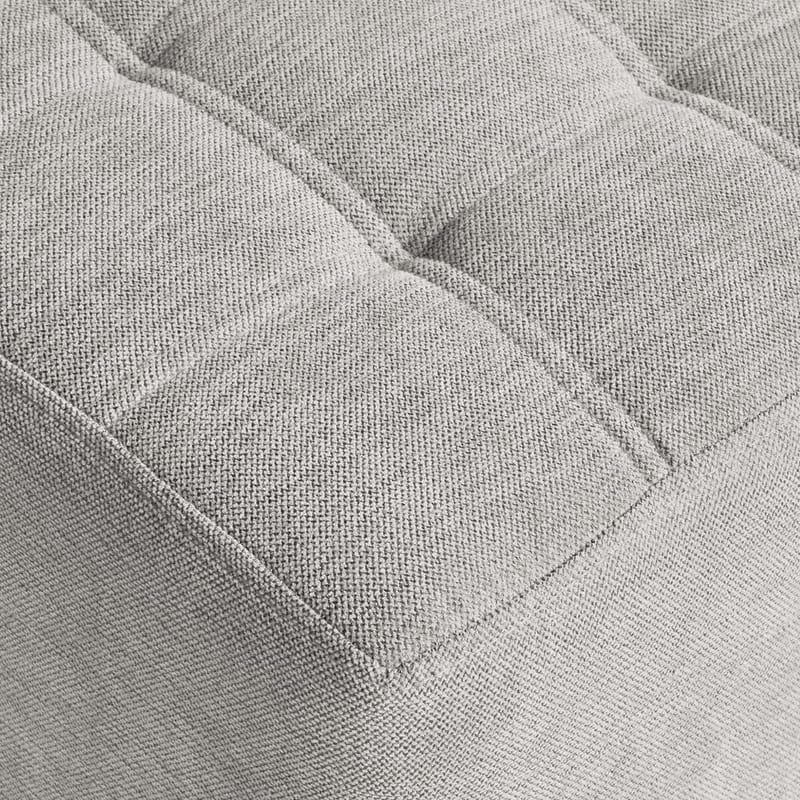 Puf Kansas - Grå - Møbler - Stole & lænestole - Taburet & skammel - Ottoman