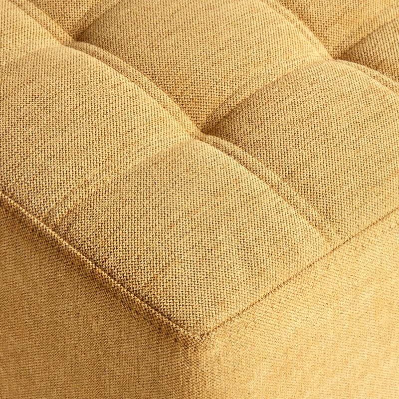 Puf Kansas - Gul - Møbler - Stole & lænestole - Taburet & skammel - Ottoman