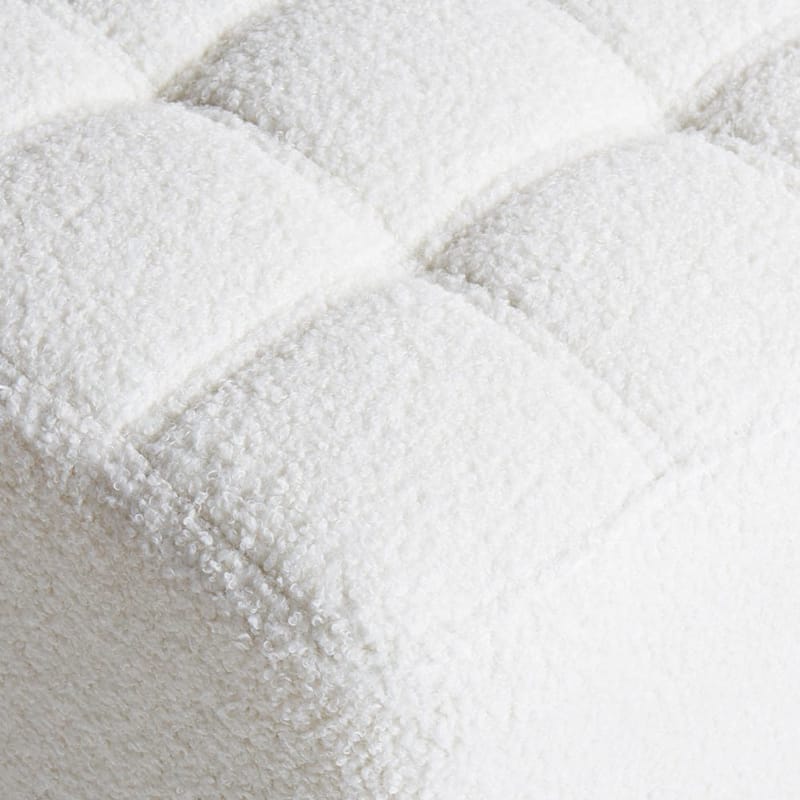 Puf Kansas - Hvid - Møbler - Stole & lænestole - Taburet & skammel - Ottoman